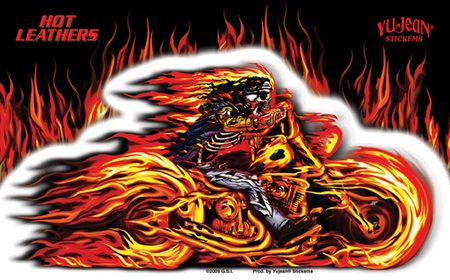 motorcycle new style flames