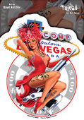 las vegas sign tattoo. Very tattooed, classic Vegas