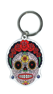 Sunny Buick Calavera Frida Keyring | Undead, Skeletons and Creatures of the Night