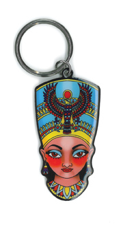 Sunny Buick Nefertiti Keyring | Egyptology