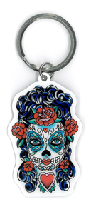 Sunny Buick Butterfly Eyes Keyring | Skulls and Dragons