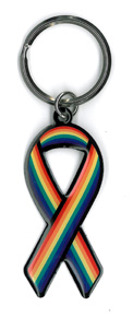 Pride Ribbon Keyring | CLEARANCE!!