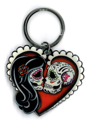 Cali Ashes Red Heart Keyring | CLEARANCE!!