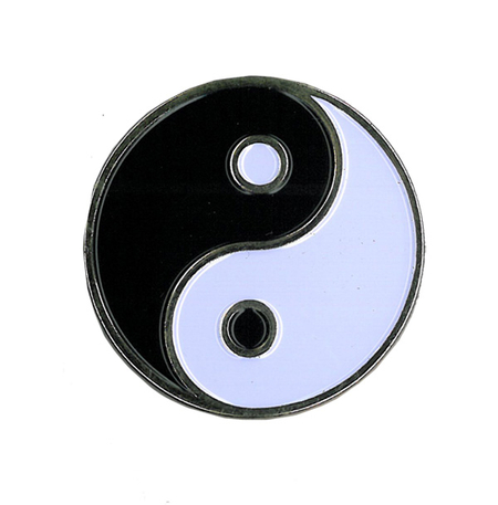 Yin Yang Enamel Pin | Hippie