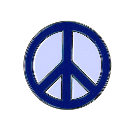 Peace Sign Enamel Pin | #RESIST