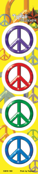 Mini Peace Strip Sticker | Skool Daze
