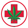 Medical Marijuana 25-pack Mini Stickers | Cannabis