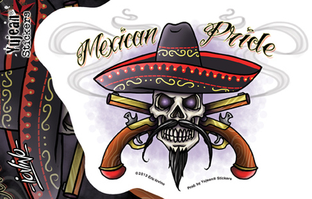Eric Iovino Mexican Pride sticker | Latino