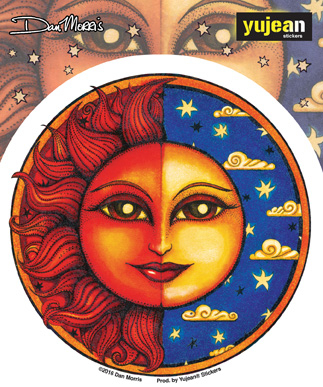 Dan Morris Celestial Twilight Sticker | Celestial
