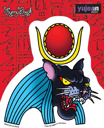 Sunny Buick Panther God Sticker | Egyptology