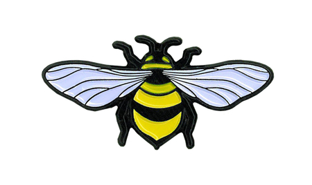 Bee Enamel Pin | Peace and Eco 