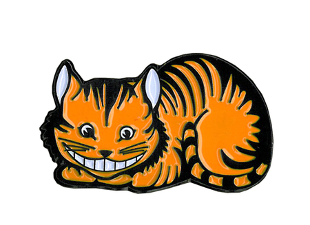 Alice Cheshire Cat Enamel Pin | Cats!
