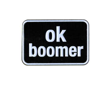 Ok Boomer Enamel Pin | Enamel Pins