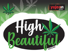 High Beautiful Sticker | Cannabis