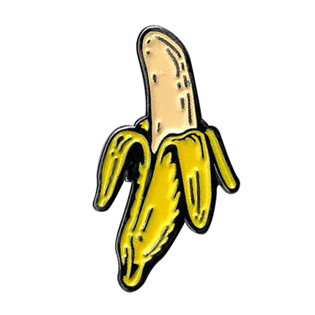Kalynn Campbell Banana Enamel Pin | The Very Latest!!!
