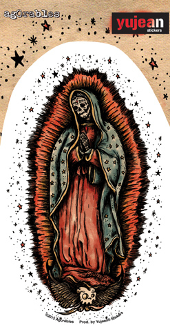 Agorables Our Lady Guadalupe Sticker | Stickers