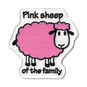 Pink Sheep Patch | Gay Pride, LGBTQ