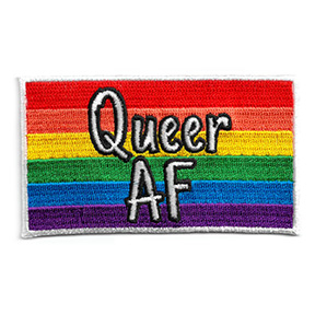Queer AF Flag Patch | #RESIST