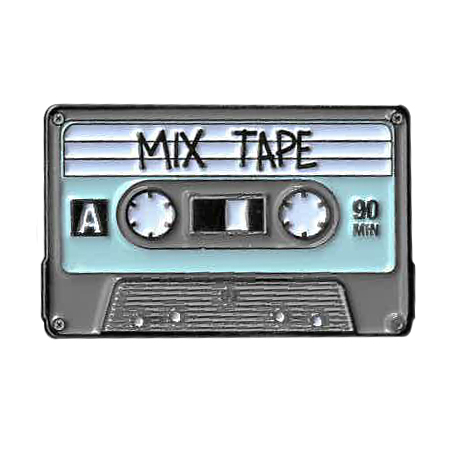 Mix Tape Enamel Pin | NEW INTROS