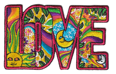 Dan Morris Love Patch | Peace and Eco 