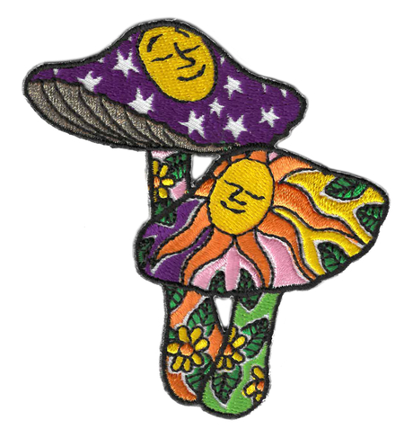 Dan Morris Two Mushrooms Patch | Patches