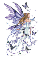 Lavender Serenade Fairy Jumbo Sticker