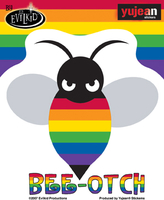 Pride Bee-Otch Sticker