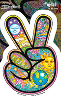 Dan Morris Peace Hand Sticker