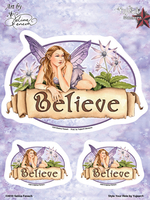 Selina Fenech Believe Fairy 6x8 Sticker