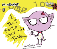 Dr Krinkles I Text Faster.....Sticker