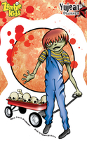 Frank Wiedemann Zombie Kid Douglas Sticker