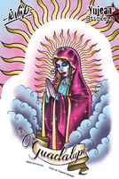 Eric Iovino Muertos Guadalupe Sticker