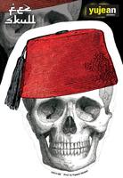 Cabinet of Curiosities Fez Skull-Face Sticker