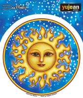 Dan Morris Starry Sun Sticker
