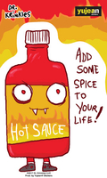 Dr. Krinkles Hot Sauce Sticker