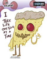 Dr. Krinkles Pizza Slice Sticker