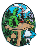 Alice and Caterpillar Patch