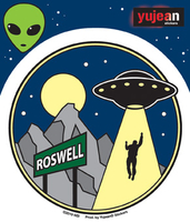Roswell Alien Sticker