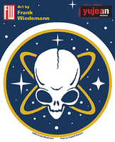 Wiedemann's Pirate Alien Sticker