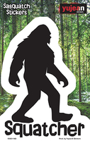 Squatcher Bigfoot Sasquatch Sticker