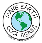 Make Earth Cool Again Mini Sticker