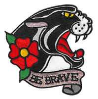 Be Brave Panther Patch