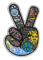 Dan Morris Peace Fingers Patch