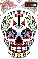 Day of the Dead Stickers, Patches, Button Boxes & Pins!